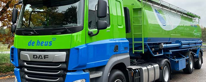 De Heus Voeders neemt nieuwe DAF CF in ontvangst